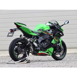 マフラー ダブルアールズ スリップオン ラウンド・カーボンサイレンサー ZX-25R SE 23- 8BK-ZX250H BC4280JM 取寄品｜hatoya-parts