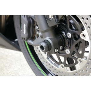 バイク BABYFACE ベビーフェイス アクスルプロテクター フロント BLK ZX10R 08-...