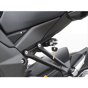 バイク BABYFACE ベビーフェイス ヘルメットロック BLK Ninja1000 17- 009-LCK07BK 取寄品 セール｜hatoya-parts