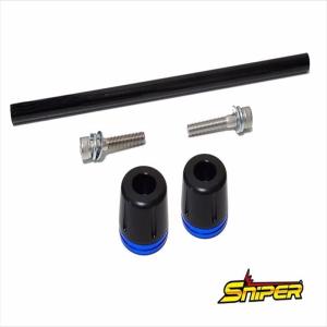 バイク 外装 スナイパー フロントアクスルスライダー 青 Z650 17-19/Z650 20-/NINJA650 17-19/NINJA650 20- SP0150BL 取寄品｜hatoya-parts