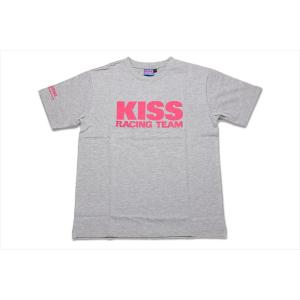 バイク KIJIMA キジマ KISS 2018Tシャツ グレー ＃L K1345G07 取寄品 セール｜hatoya-parts