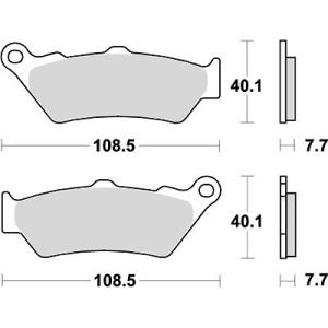 Vesrah ベスラ VD-9088JL シンタードメタルパッド バイク BMW S1000R