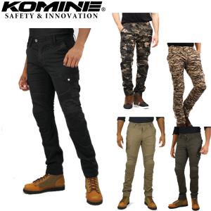 コミネ PK-744 プロテクトライディングコットンカーゴパンツ（XLサイズ、ブラック） コミネ（Komine） バイク用 パンツ Pants PK-744 プロテクト