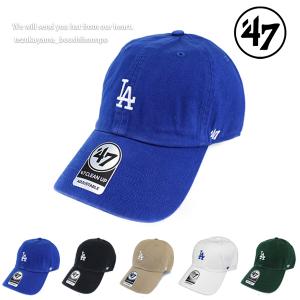 47 フォーティセブン MLB ドジャース ローキャップ スモールロゴ Los Angeles Dodgers クリーンナップ CLEAN UP CAP 帽子 メジャーリーグ メンズ レディース｜hatshop-tezukayama