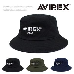 AVIREX アヴィレックス アビレックス キャップ メンズ レディース 帽子 ハット ツイルバケットハット アウトドア ウォーキング 春夏 秋冬 贈り物 プレゼント｜帝塚山帽子本舗