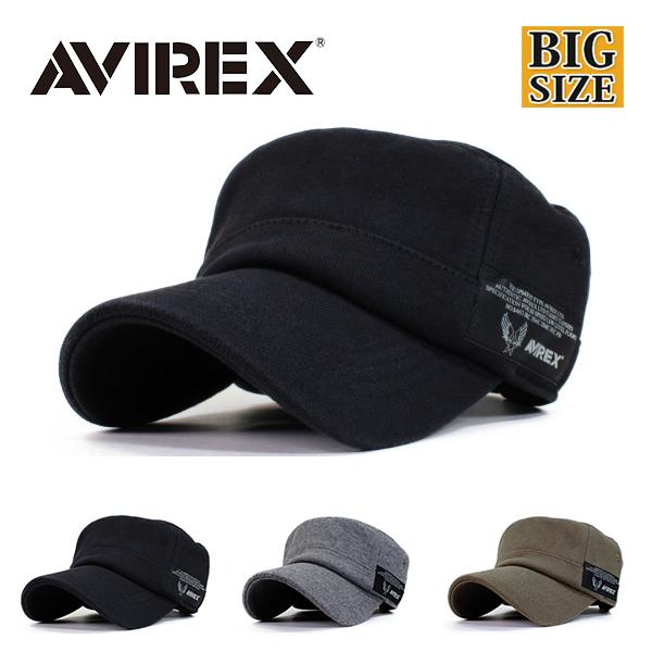 AVIREX キャップ メンズ 大きいサイズ ビッグサイズ XL ワークキャップ SWEAT 人気 ...
