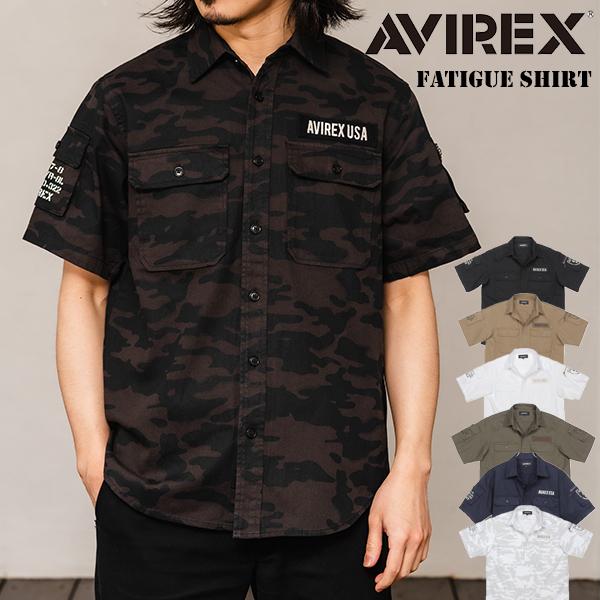 【送料無料】AVIREX アビレックス ベーシック ファティーグ シャツ 半袖 Basic Fati...
