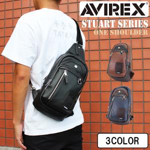 送料無料 AVIREX アヴィレックス メンズ ボディバッグ ショルダーバッグ ミリタリー AX5001 ONE SHOULDER アビレックス 男女兼用 鞄 ユニセックス
