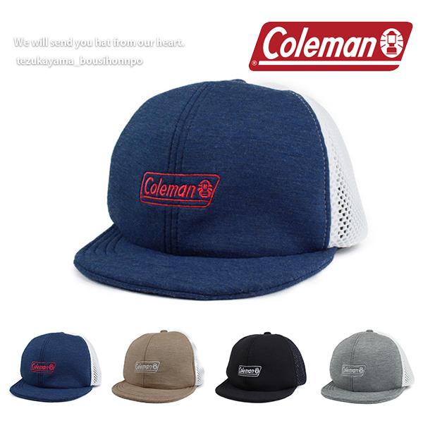 Coleman コールマン キャップ メンズ レディース 帽子 メッシュキャップ 小つばキャップ キ...