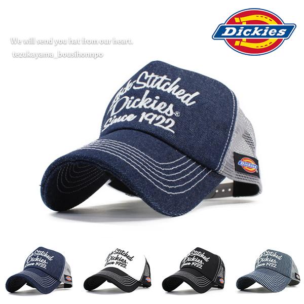 ディッキーズ Dickies キャップ 帽子 メッシュキャップ メンズ レディース Stitched...