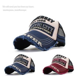 メッシュキャップ 帽子 キャップ メンズ アメカジ EVIL FANG MOTORS