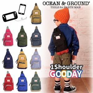 Ocean＆Ground 1ショルダーバッグ GOODAY ナイロン 斜めがけバッグ