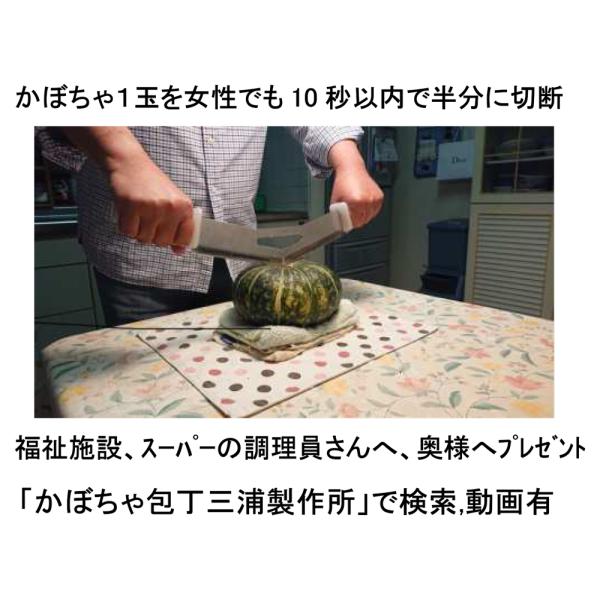 かぼちゃ用包丁 硬い野菜などに使用可能な包丁
