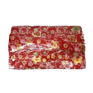 ◇錦ゆたん　[赤色　梅柄　松]特選品　　　十三絃用　油単　琴用　箏用　琴カバー　覆い　布製　演奏会用　十三絃　１３絃　和楽器　邦楽器　高級　上級