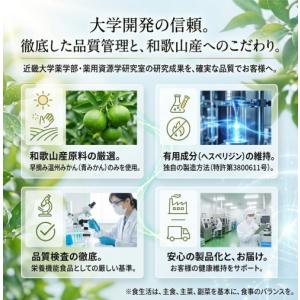 近大サプリ 青みかん 青はっさく 810粒 栄...の詳細画像5