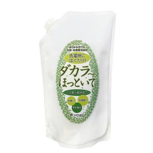 ダカラ〜ほっといて 詰替用 500ml　洗濯機 洗濯槽 分解 タバコ臭 アンモニア臭 加齢臭 掃除