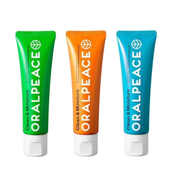 オーラルピース クリーン&amp;モイスチュア 80g 歯みがき 口腔ケアジェル 口内保湿