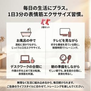 タルマーン ノーマル・ストロングセット 顔トレ...の詳細画像4