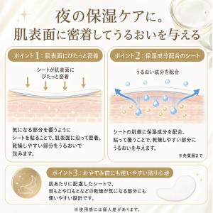 美ハリ おやすみ眉間シート 24枚入 サイプラ...の詳細画像2