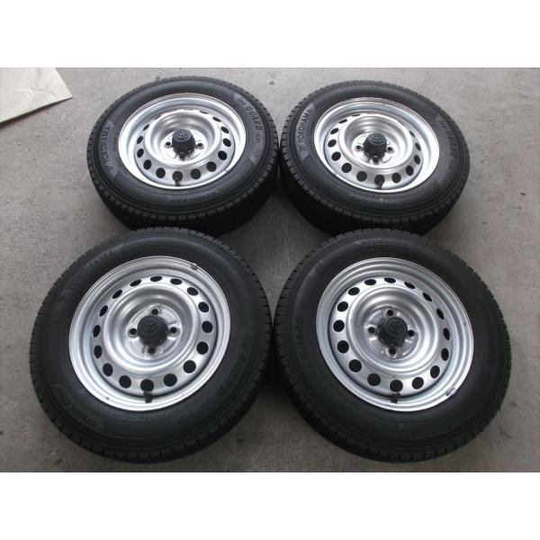 ★バリ山！プロボックス純正スチール　5.0J×14　IS39　100/4H　155/80R14　88...