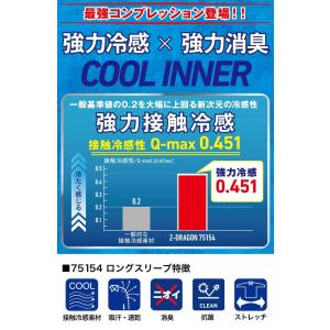 インナーシャツ 夏用 接触冷感 Z-DRAGO...の詳細画像4