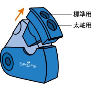 ファーバーカステル 鉛筆削り(角型) TFC-...の詳細画像2