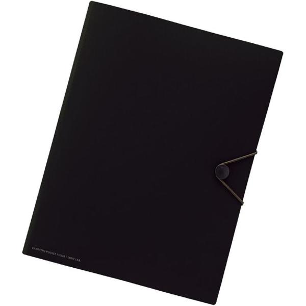 リヒトラブ キャリングポケット A4 ブラック F7528-24