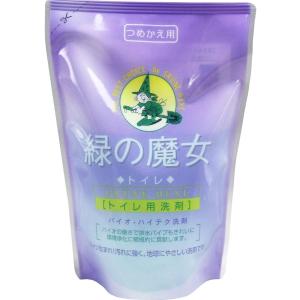 【まとめ買い】 緑の魔女 トイレ(トイレ用洗剤) つめかえ 360mlx2個