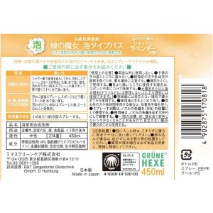 緑の魔女 泡タイプ バス(お風呂用洗剤) 450mLの詳細画像1