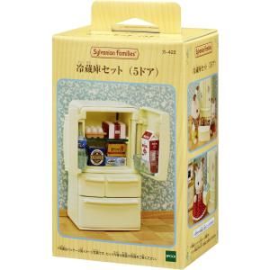 シルバニアファミリー 家具 冷蔵庫セット(5ド...の詳細画像2