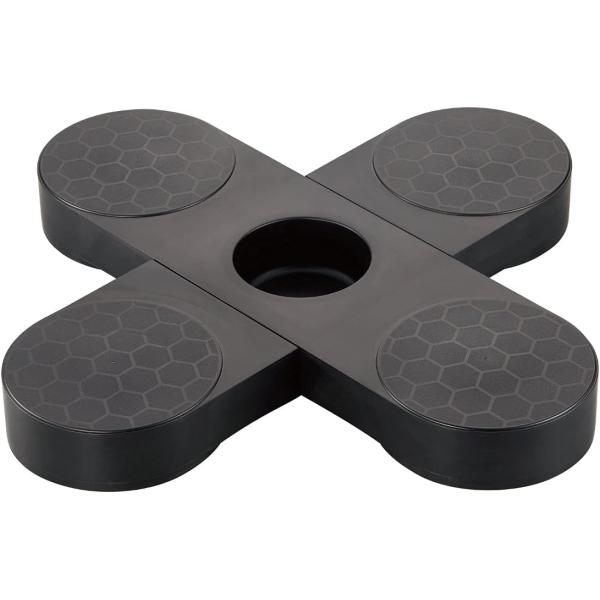 Belca すのこ タイヤパレット 幅70×奥行70×高さ7cm ブラック タイヤ収納 耐荷重 12...