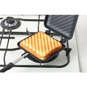 ヨシカワ ホットサンドメーカー 焼き目がサクサ...の詳細画像3