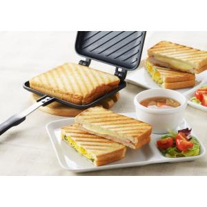 ヨシカワ ホットサンドメーカー 焼き目がサクサ...の詳細画像4