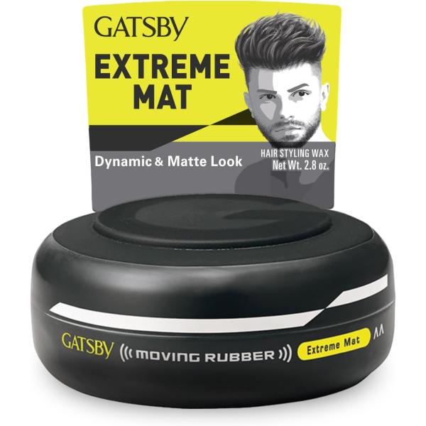 GATSBY(ギャツビー) ムービングラバー エクストリーム マット ヘアワックス クリアフローラル...