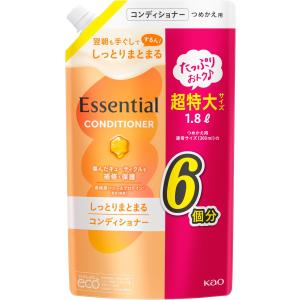 エッセンシャル しっとりまとまる シャンプー つめかえ用 ( 1800ml×4