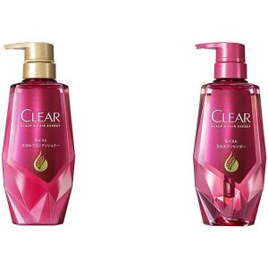 CLEAR クリア セット買いクリア モイスト スカルプコンディショナー ポンプ 370g &amp; スカ...