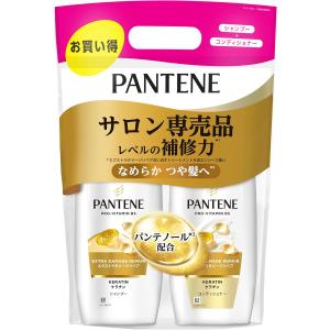 パンテーン シャンプー+コンディショナー ポンプセット 400mL+400g エクストラダメージリペア ダメージケア
