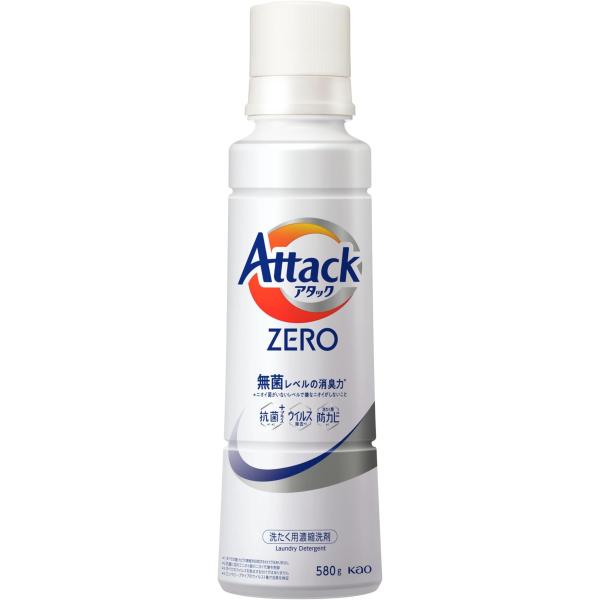 アタックZERO アタック液体史上 最高の清潔力。無菌レベルの消臭力 大サイズ 本体