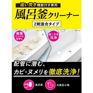 クリーンプラネット 風呂釜のカビ丸洗浄 A剤2...の詳細画像2