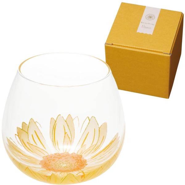 東洋佐々木ガラス BENEDIRE Fleurir ベネディーレ フルリール ゆらゆらグラス ひまわ...