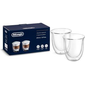 デロンギ（DeLonghi） ダブルウォールグラス（2個セット） カプチーノ