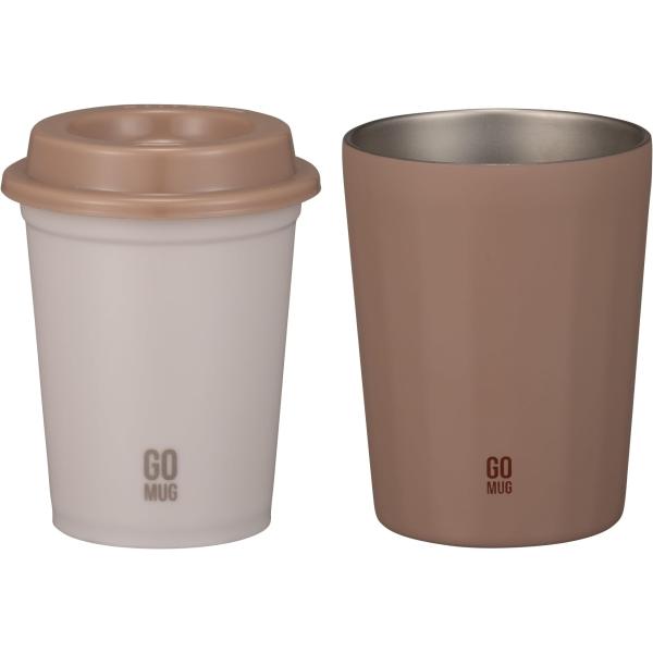 シービージャパン CB JAPAN ステンレスマグ 真空断熱 2層構造 300ml + インナーカッ...