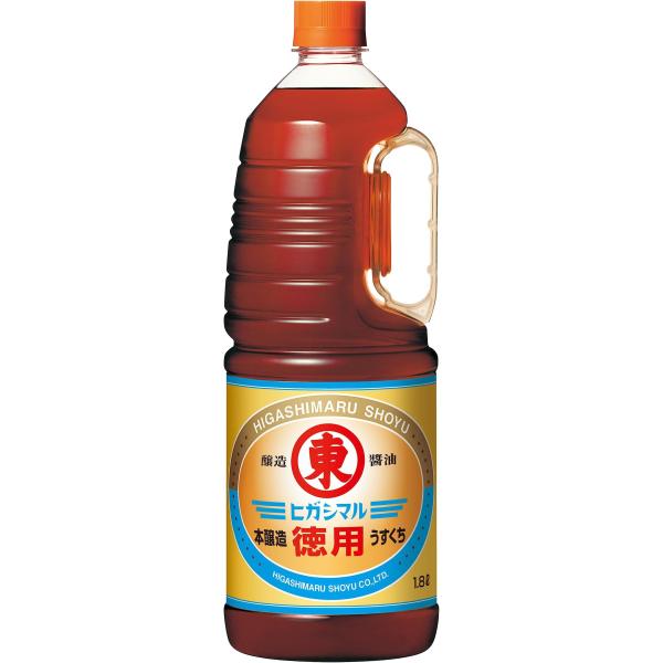 ヒガシマル醤油 徳用 うすくちしょうゆ 1.8L   (x 1)