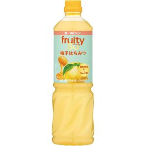 ミツカン 業務用 フルーティス りんご酢 柚子はちみつ 1000ml 6倍濃縮タイプ 飲むお酢