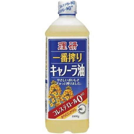 理研農産化工 理研 一番搾りキャノーラ油 1000g