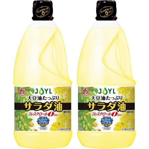 JOYL サラダ油 TUP 大豆油 コレステロール0 味の素 J-オイルミルズ ペット 1350g ...