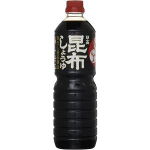 トモエ 日高昆布しょうゆ 1000ml