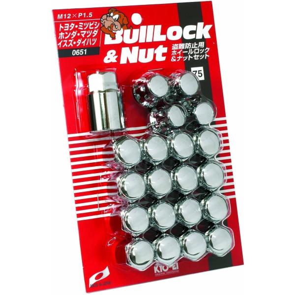 KYO-EI 協永産業 Bull Lock 袋タイプ 21HEX M12 x P1.5 5H車用 個...