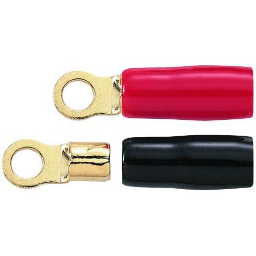 オーディオテクニカ TL10-M4R ケーブルターミネータ R型圧着タイプ 赤/黒各2個入 10ゲー...