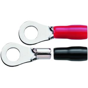 オーディオテクニカ TL8-M8R ケーブルターミネータ R型圧着タイプ 赤/黒 各1個入 8ゲージ...